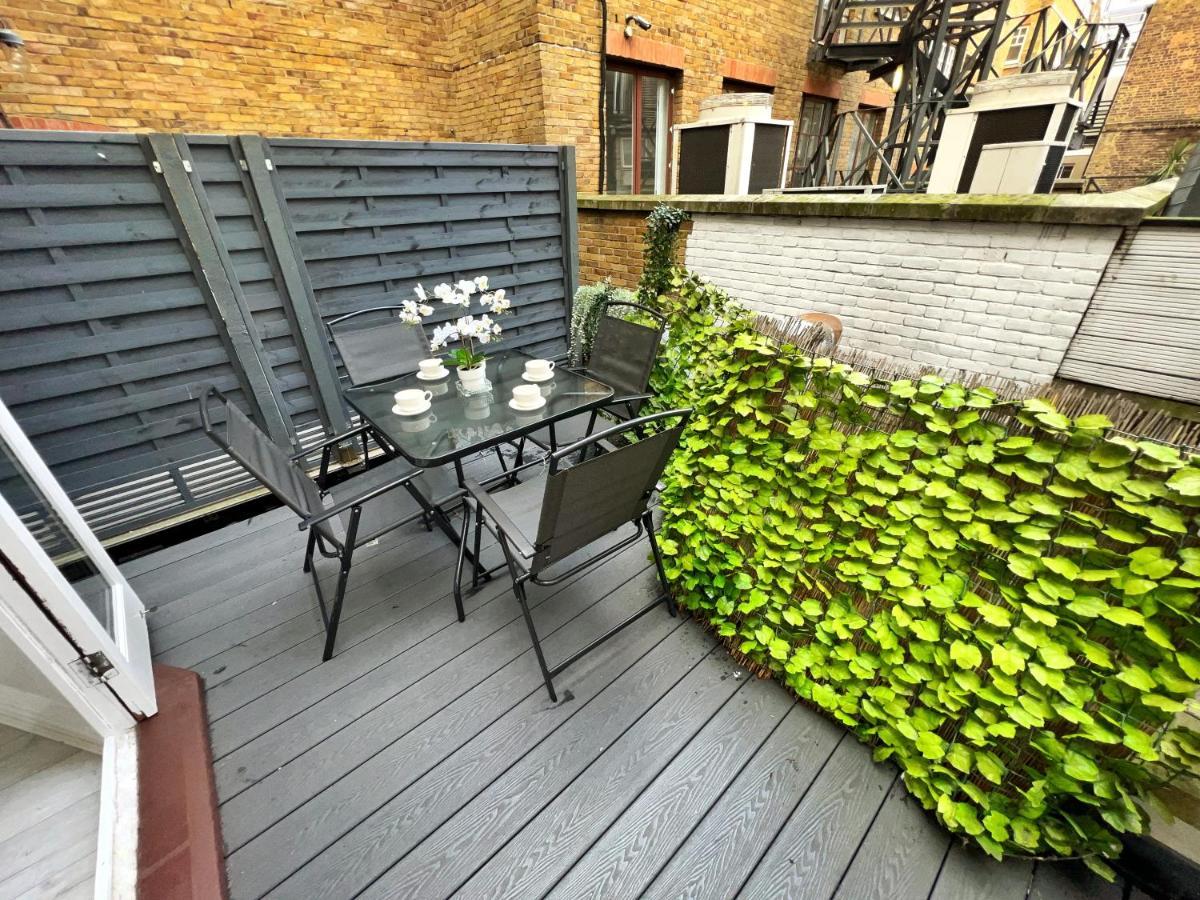 לונדון Luxurious Terrace 2 Bedrooms In Relaxing Covent Garden Apartment מראה חיצוני תמונה